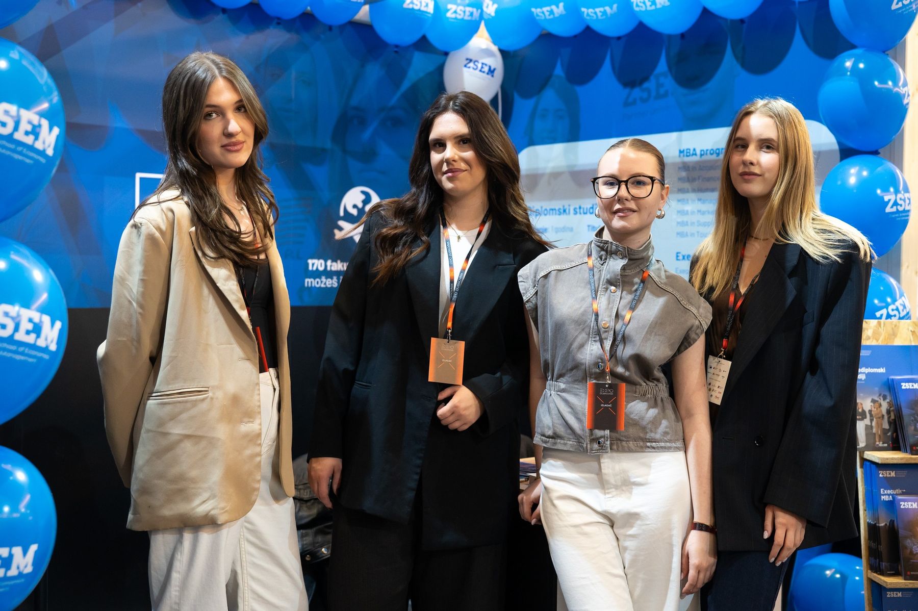 Predstavnice ZŠEM-a na svom štandu na Dubrovnik EXPO-u 2026.
